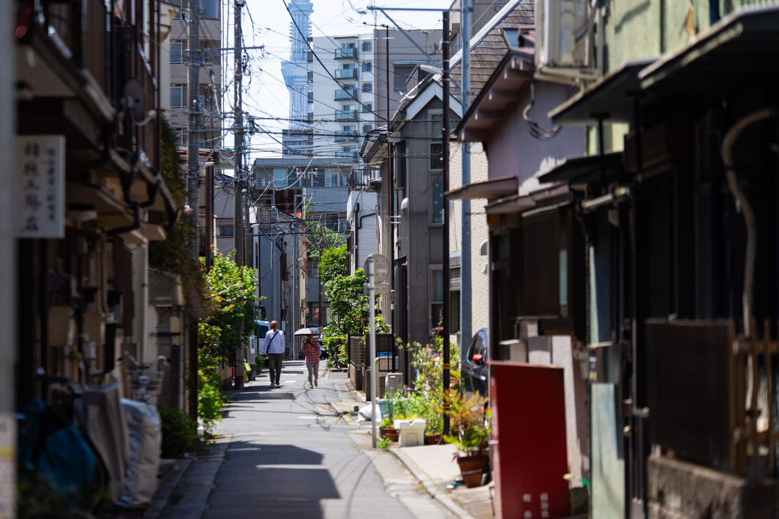 北千住の路地